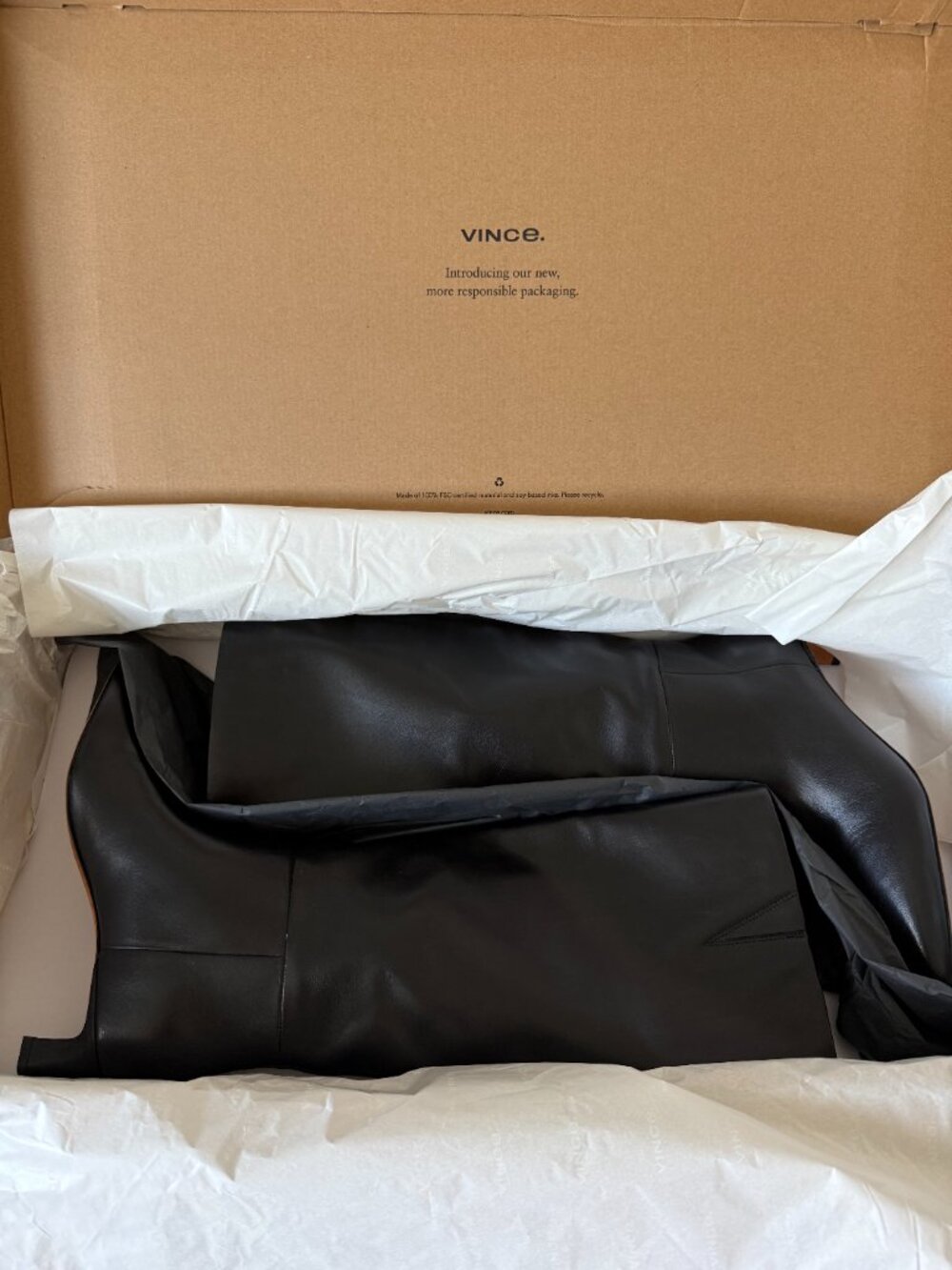 New Vince Harlan Knee High Boots - Picture 10 of 11